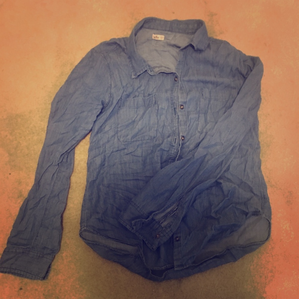 Button down jean shirt 👕